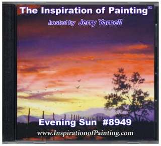 ANY 2 Jerry Yarnell Inspiration of Painting art dvds  