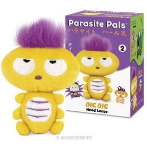    Dig Dig the Head Louse  Parasite Pals Plush Toy Toys & Games