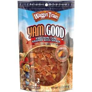 Waggin Train Yam Good Dog Treats, Chicken, 5 Ounce Package