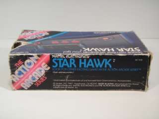 Mattel Space Combat 1981 Star Hawk Electronic Handheld Game Original 