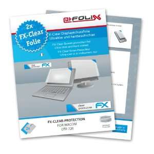 com 2 x atFoliX FX Clear Invisible screen protector for Wacom DTF 720 