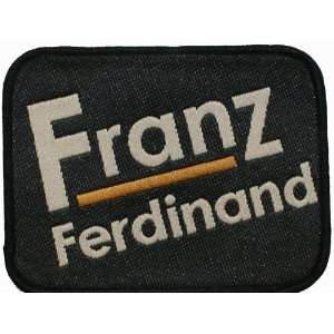  Franz Ferdinand Rock Band Logo Woven Patch Everything 