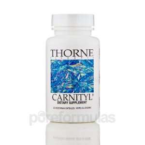  Thorne Research Carnityl® 60 Vegetarian Capsules Health 