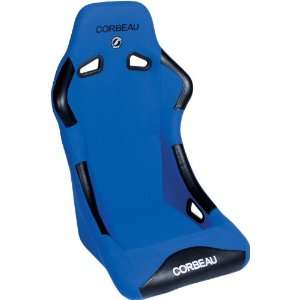  Forza Blue Cloth Racing Fixed Back Seat 