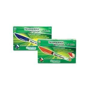 Ticonderoga Company Products   Dry Erase Markers, Antimicrobial, Fine 