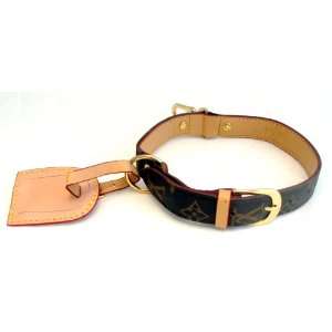  Louis Vuitton Dog Collar and Lead Set Large Kitchen 