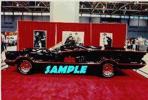 BATMAN BATMOBILE CON PHOTO RED CARPET ADAM WEST  