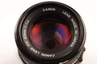 CANON FD 50MM F1.4 LENS LENS T90/F1N ADAPT TO DIGITAL  