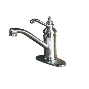 Elements of Design ES3408TL Templeton 4 Single Handle Lavatory Faucet 