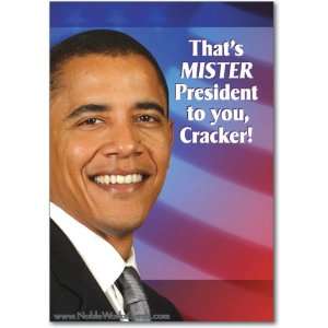  Funny Birthday Card Mister President Humor Greeting 