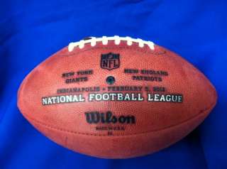 Wilson Official SUPER BOWL 46 NFL Game Football New York Giants 
