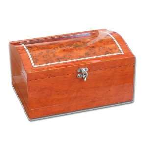   Jewelry Box with Pull Out Tray and Gorgeous Inlay 
