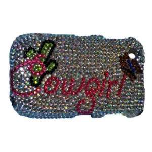    Blackberry 8520 AB Crystal Cowgirl Cell Phone Cover Electronics