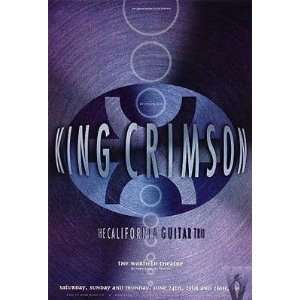  King Crimson Fillmore 1995 Concert Poster BGP118 MINT 