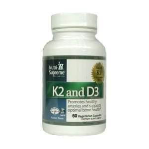   Research K2 and D3   60 Vegetarian Capsules