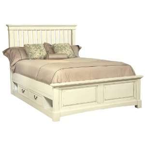  Slat Queen Bed in Coconut