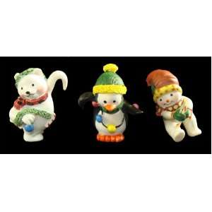  Club Pack of 288 Christmas Snowman, Penguin and Bear Lamp 