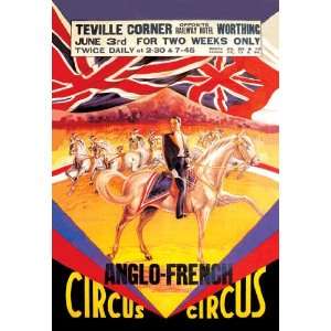  Anglo French Circus 20x30 poster