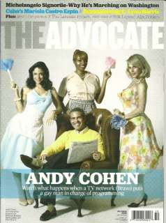   , NeNe Leakes, Andy Cohen, Dina Manzo   The Advocate Magazine  