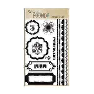  My Minds Eye Lost Found 2 Sunshine Lovely Clear Stamps;3 