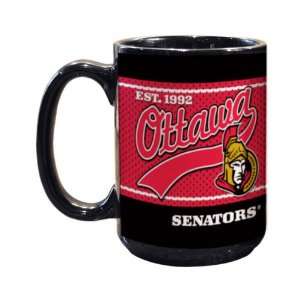  Ottawa Senators 15oz. Jersey Mug