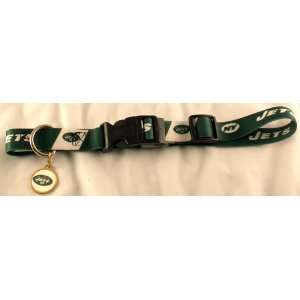  New York Jets Official NFL Dog Collar   Size Large 