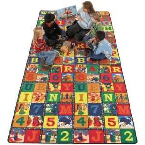    Bible Blocks Learning Carpet by Flagship Carpets Toys & Games