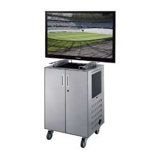   Deluxe Presentation Cart with Flat Screen TV Mount