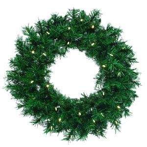   Sterling/Palm Tree 447329C Prelit Wreath With Timer
