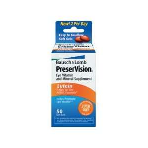  Lomb Preservision Softgel Vitamin W/lutein 50