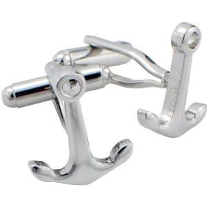 Ships Anchor Cufflinks Silver Cufflinks