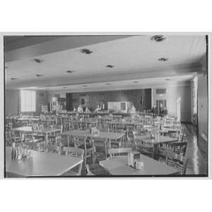 Photo National Fire Group, Hartford, Connecticut. Cafeteria 1941
