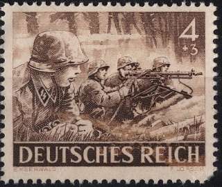   832 Sc B219 WWII 3rd Reich Nazi Wehrmacht Waffen SS Armed MNH  