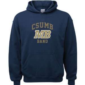  Cal State Monterey Bay Otters Navy Youth Band Arch Hooded 