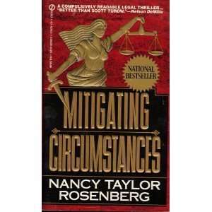   Circumstances (9780451176721) Nancy Taylor Rosenberg Books