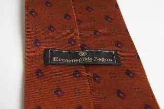 tie colors rustic orange purple beige condition 8 5 10 vintage length 