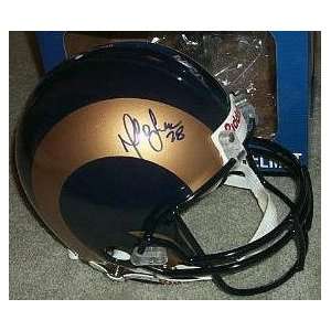  Marshall Faulk Autographed Helmet  Authentic Sports 