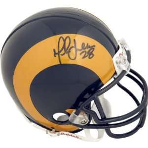  Marshall Faulk St. Louis Rams Autographed Throwback 