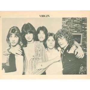  1978 Print Musical Group Virgin 