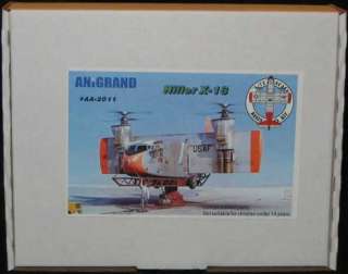 72 Anigrand HILLER X 18 Tilt Wing VTOL Transpt *MINT*  