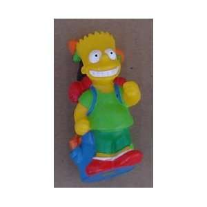  Bart Simpson Rubber Pencil Topper 