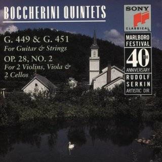 Boccherini Quintets (G. 449 & G. 451 for Guitar & Strings, Op. 28, No 