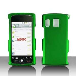 Kyocera Zio M6000 Green Rubberrized HARD Protector Case