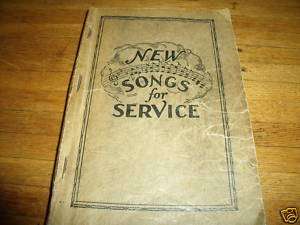 New Songs for Service (1929) Rodeheaver Company  
