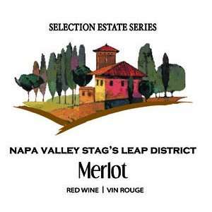  Wine Labels   Napa Valley Stags Leap District Merlot 