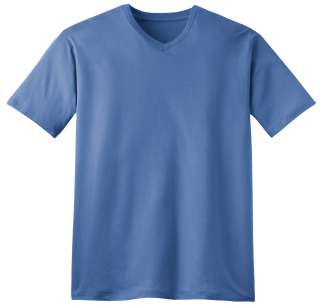 District Threads Mens Fitted V Neck T Shirt DT1170  