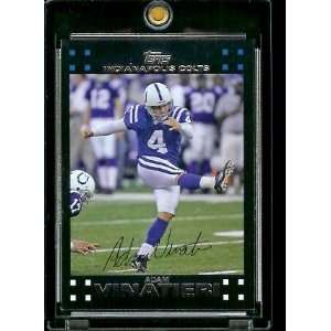   Football # 221 Adam Vinatieri   Indianapolis Colts   NFL Trading Cards