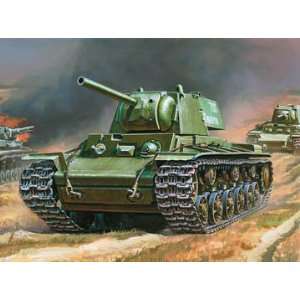   100 Snap Fit Soviet KV 1 mod. 1940 Heavy Tank Model Kit Toys & Games