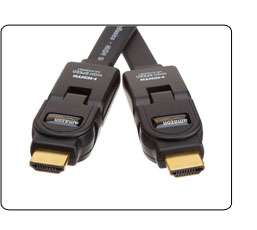 Basics High Speed HDMI Flat Cable with Ethernet (9.8 Feet / 3.0 