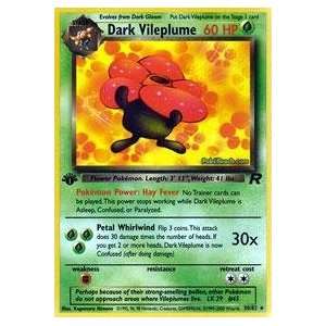  Pokemon   Dark Vileplume (30)   Team Rocket Toys & Games